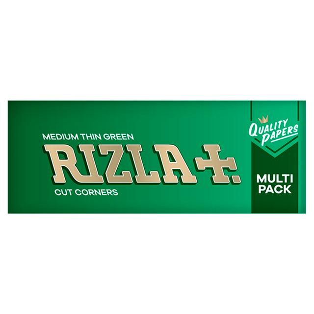 Rizla Small Green Papers Multipack 5x50