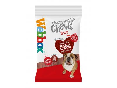 Webbox Chomping Chews Beef 200g