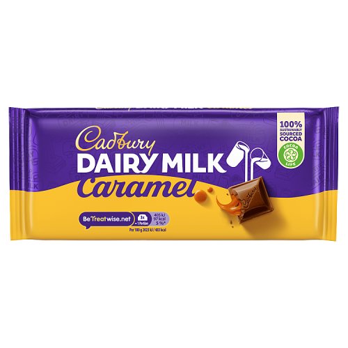 Cadbury Dairy Milk Caramel Block 120g