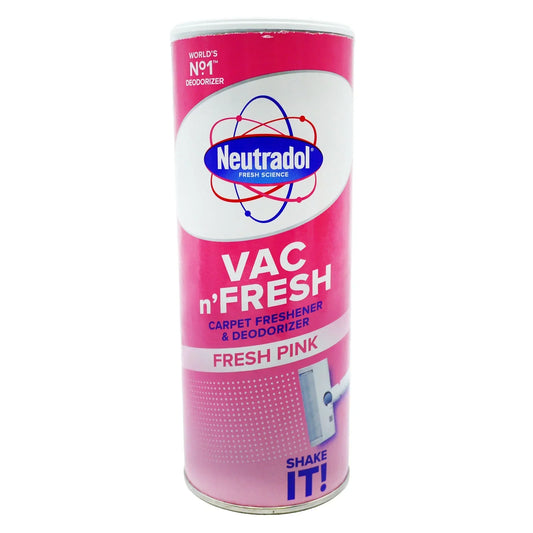 Neutradol Vac n' Fresh Pink Carpet Deodorizer & Freshener 350g