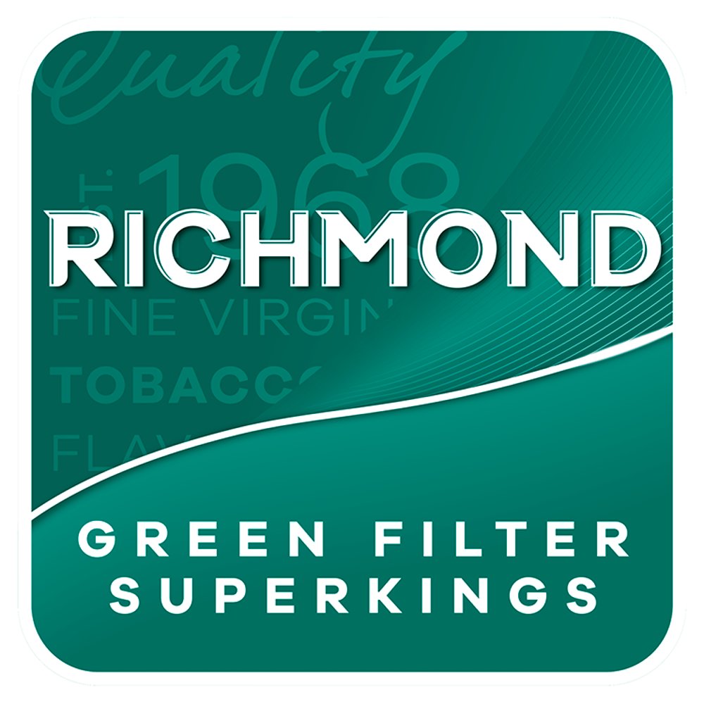 Richmond Green Filter 20 Superkings (CIGARETTE)