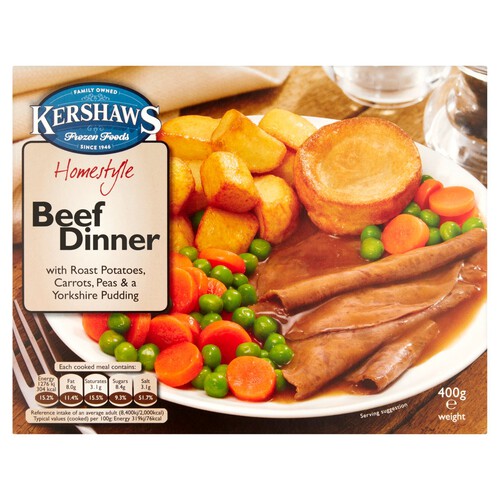 Kershaw's Beef Dinner 400g
