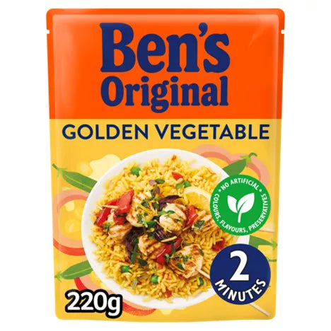 Ben's Golden Vegetable Rice 220g