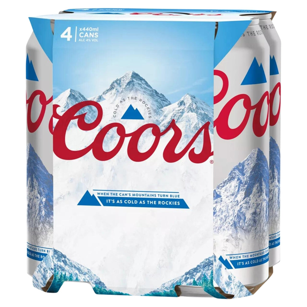 Coors Lager 4x440ml