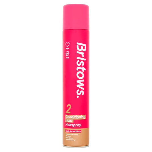 Bristows 2 Conditioning Hold Hairspray 400ml