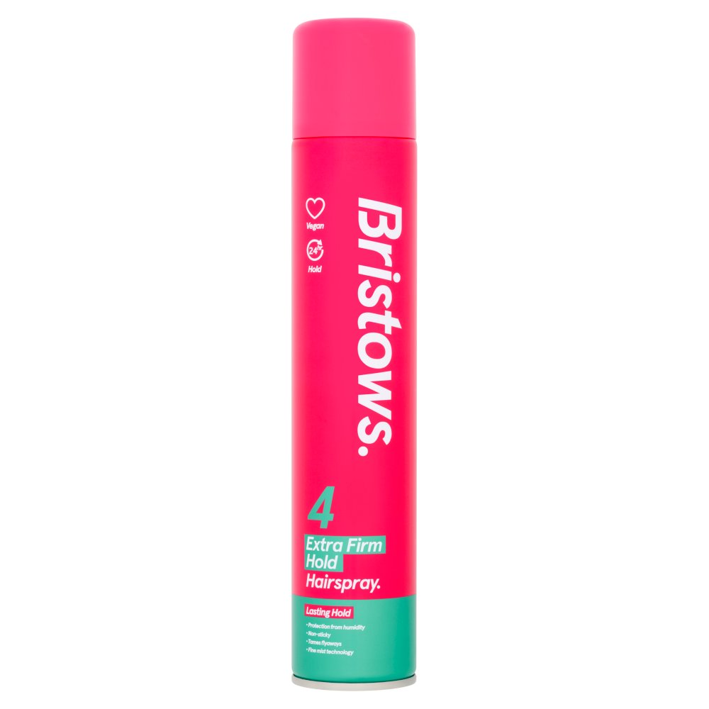 Bristows 4 Extra Firm Hold Hairspray 400ml