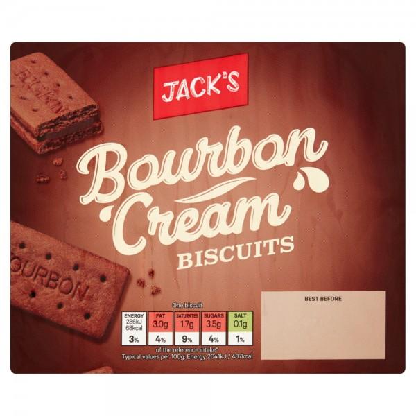 Jack's Bourbon Creams 400g
