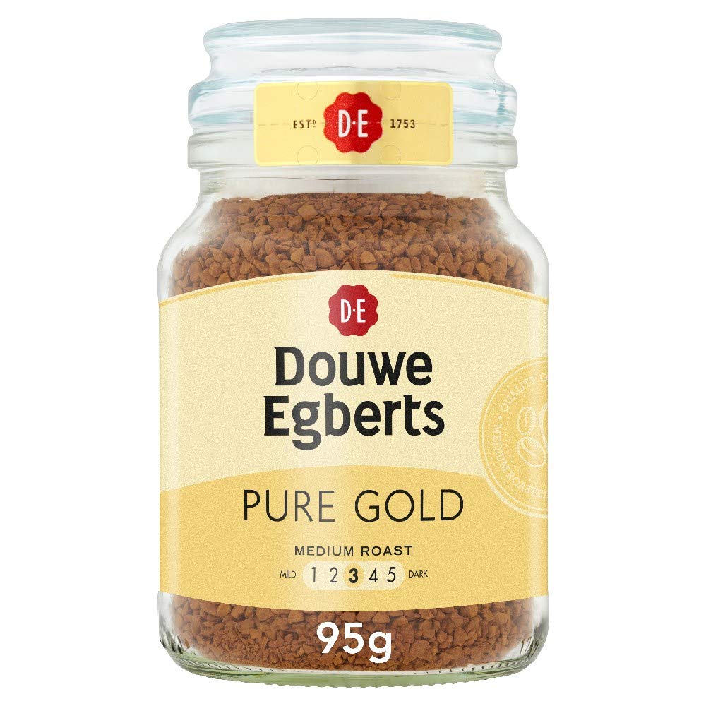 Douwe Egberts Pure Gold Medium Roast Coffee 95g