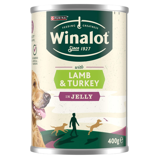 Winalot Lamb & Turkey in Jelly 400g
