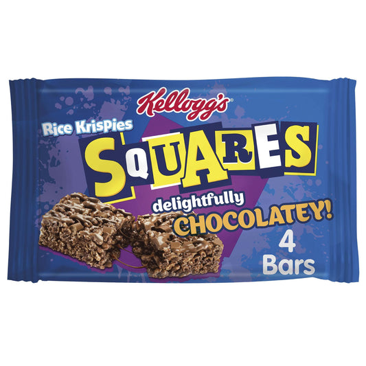 Kellogg's Rice Krispies Squares Totally Chocolatey 4 Pack