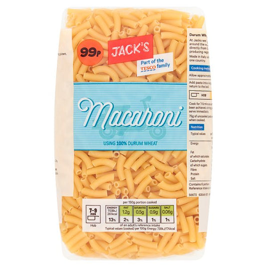 Jack's Macaroni Pasta 500g