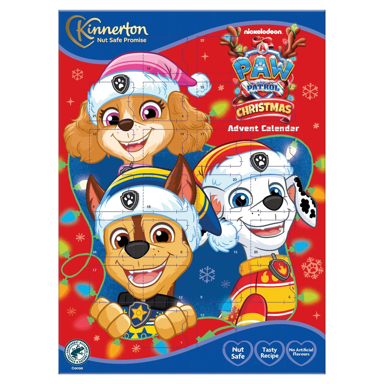 Kinnerton Paw Patrol Christmas Advent Calendar 40g