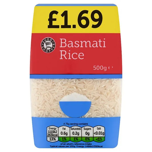 Euro Shopper Basmati Rice 500g