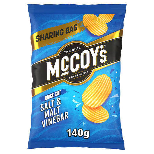 McCoy's Salt & Malt Vinegar 140g