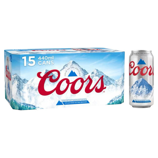 Coors Lager 15x440ml