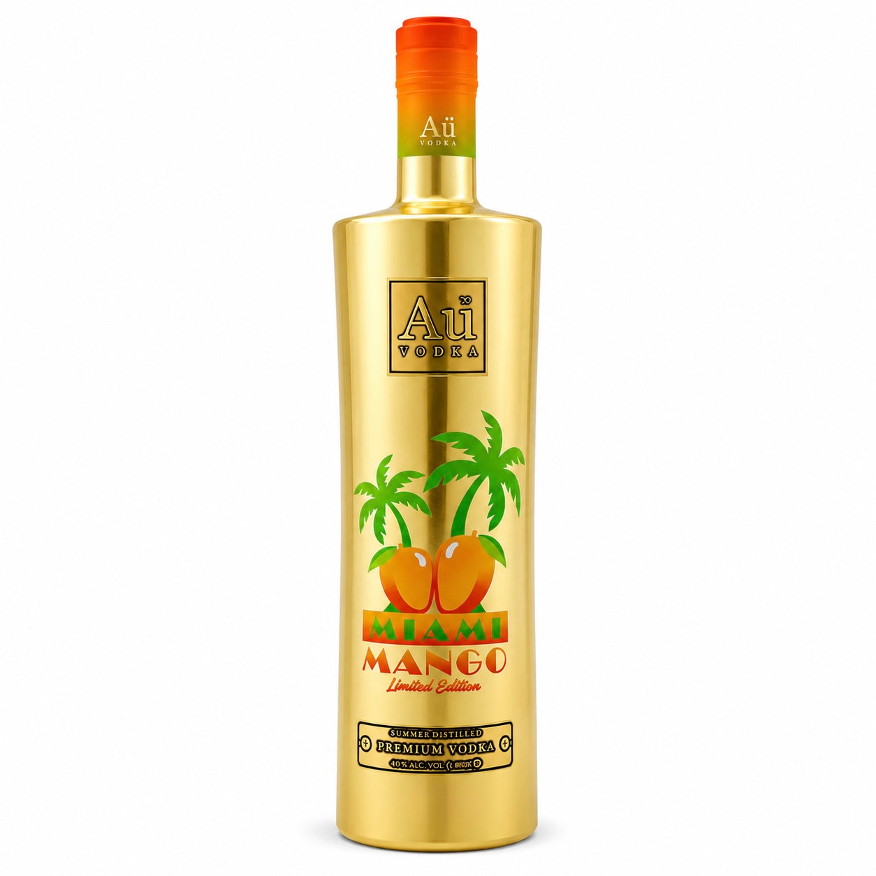 AU Vodka Miami Mango 70cl