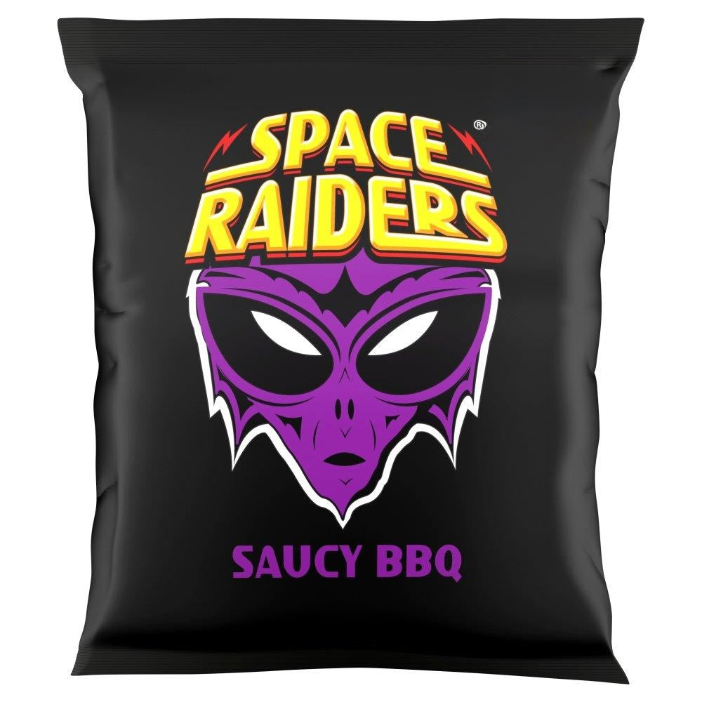 Space Raiders Saucy BBQ 25g (CRISPS)