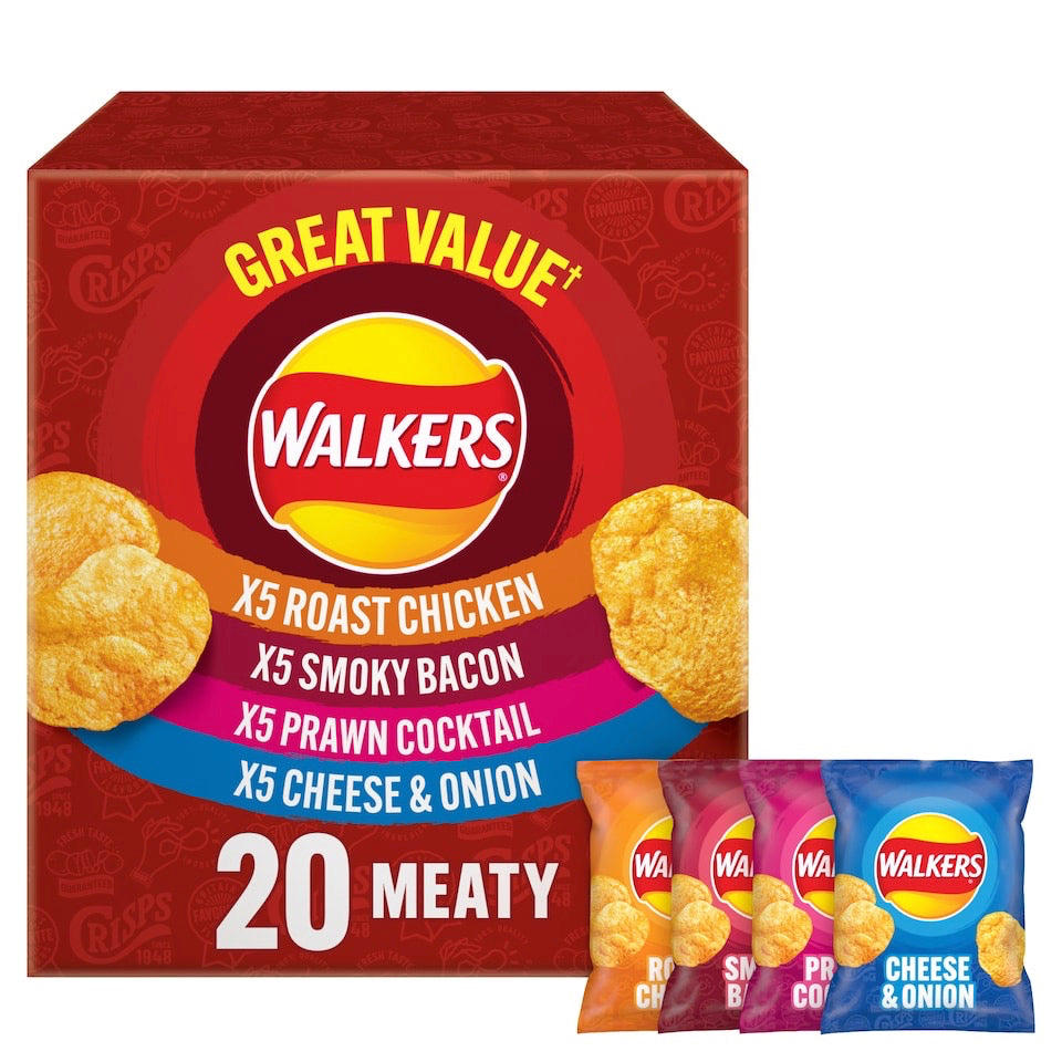 Walkers Meaty 20 Pack