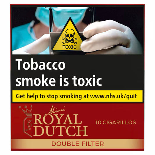 Royal Dutch Mini Double Filter 10 Cigarillos
