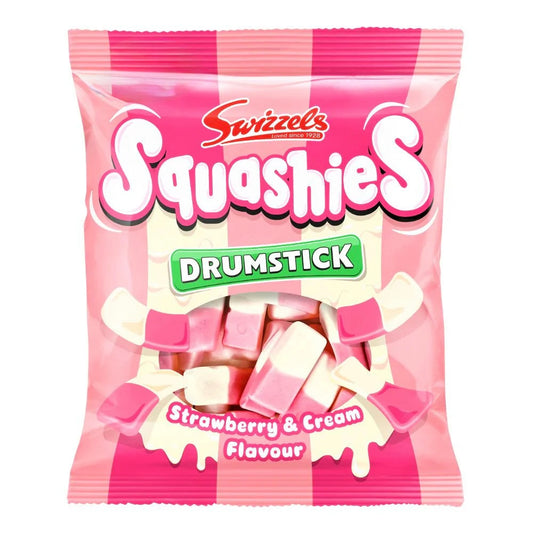 Swizzels Drumstick Strawberry & Cream 120g (SHAREBAG)