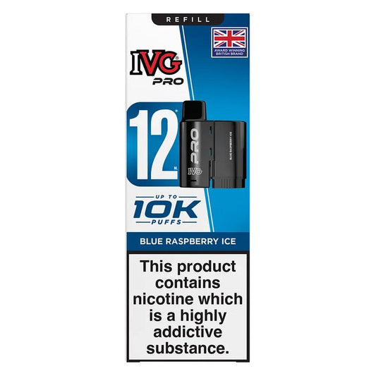 IVG Pro 12 Blue Raspberry Ice Pods