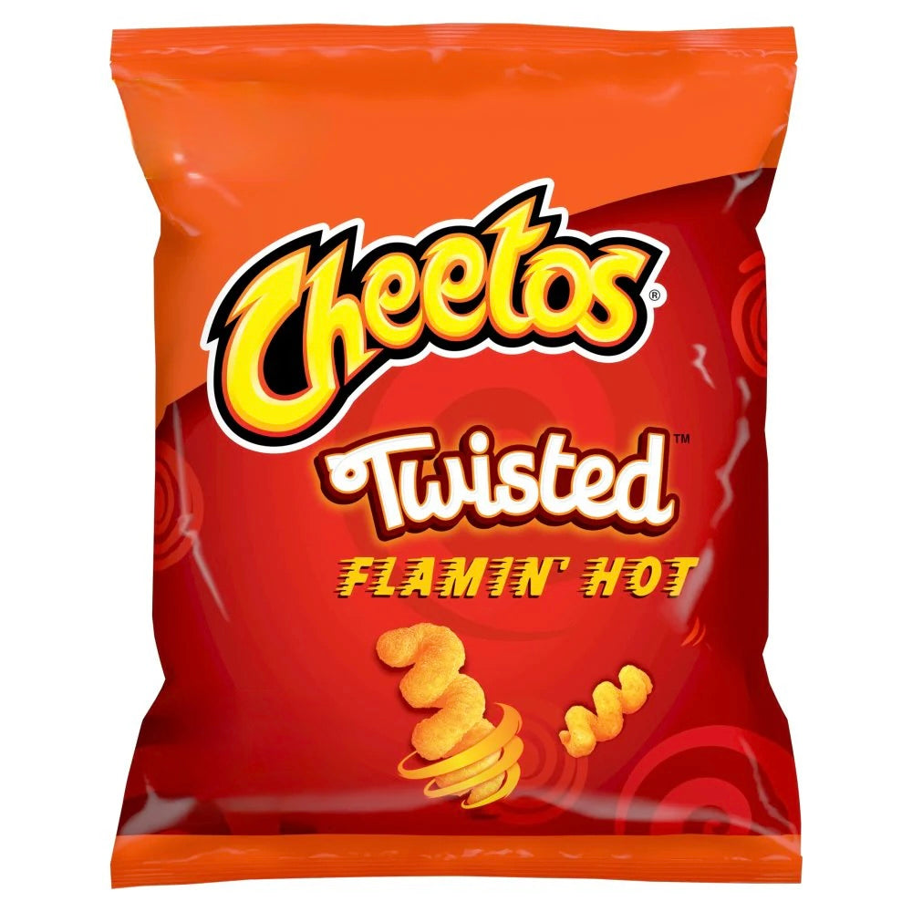 Cheetos Twisted Flaming Hot 65g (CRISPS)
