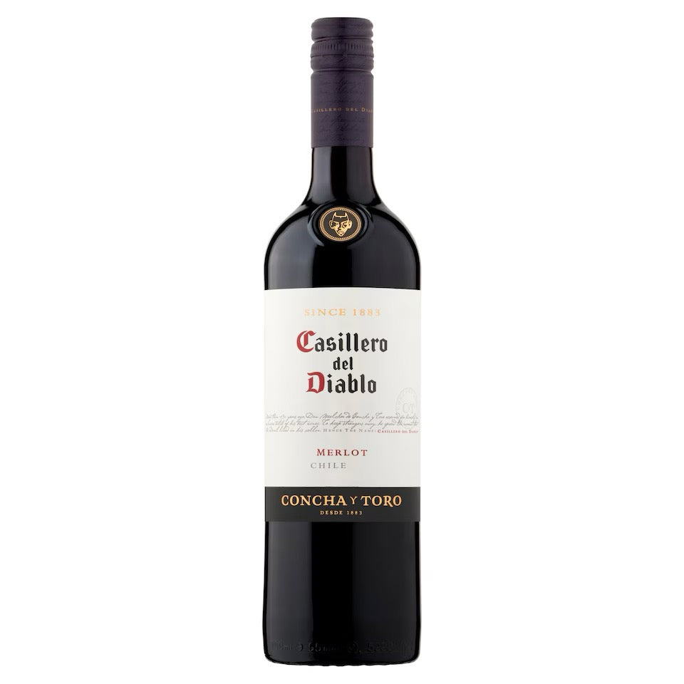 Casillero Del Diablo Merlot Wine 75cl (ALCOHOL)