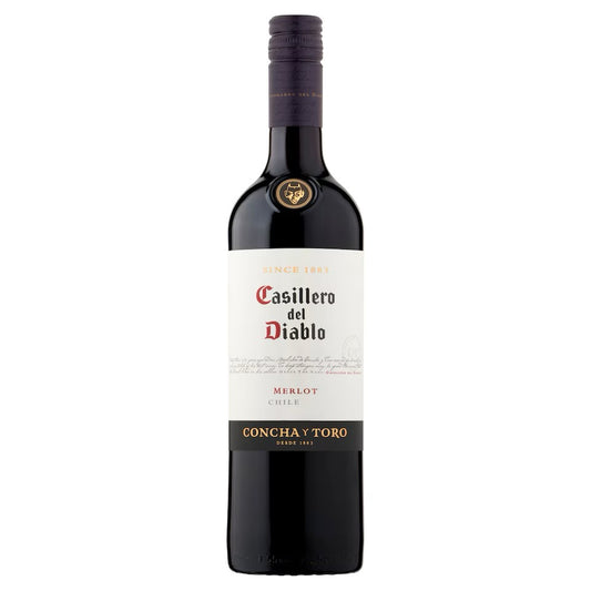 Casillero Del Diablo Merlot Wine 75cl (ALCOHOL)