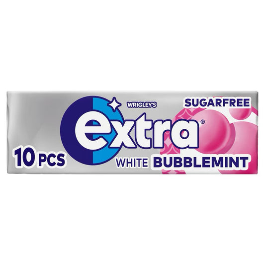Wrigley’s Extra White Bubblemint Sugarfree 14g