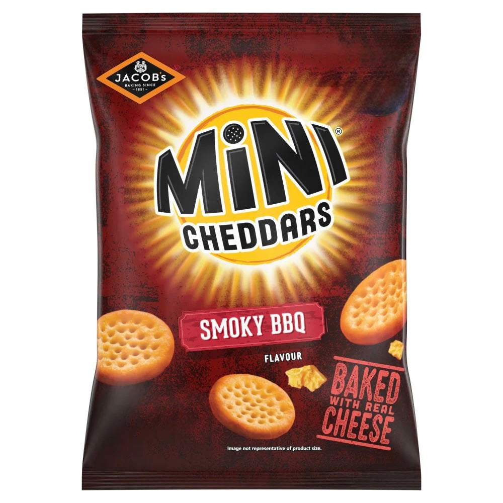 Jacob's Mini Cheddar Smoky BBQ 90g
