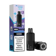 Hayati Pro Max+ Blueberry   Raspberry 6000+ Puffs Pods