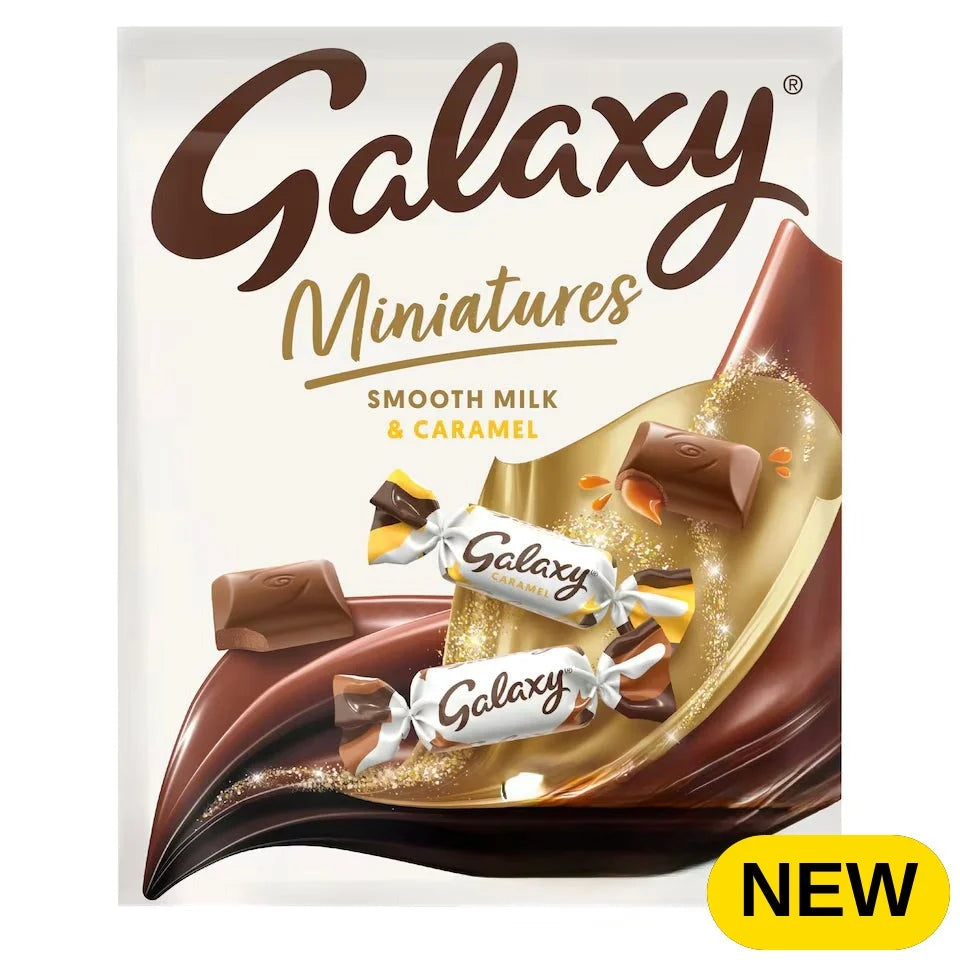Galaxy Miniatures Smooth Milk & Caramel 260g