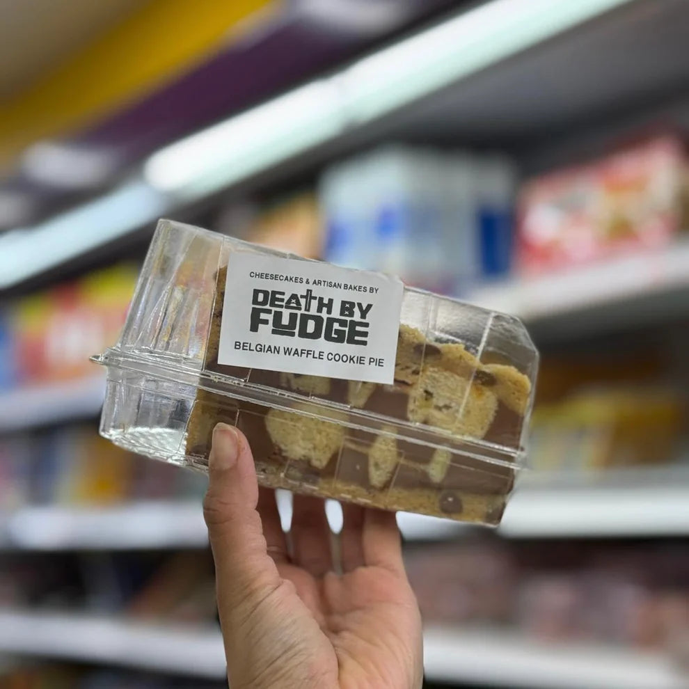 Death by Fudge Cookie pie
