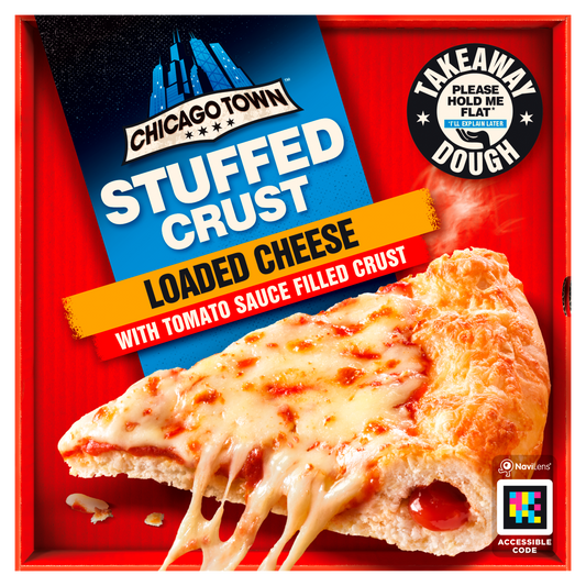 Chicago Town Stuffed Crust Loaded Cheese Pizza 490g