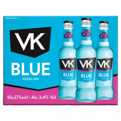 VK Blue Pack 10x275ml Bottles (MULTIPACK)