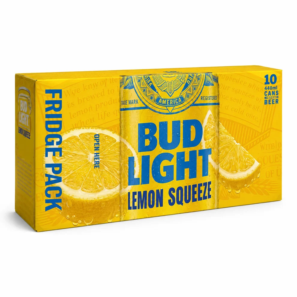 Bud Light Lemon Squeeze 10x440ml