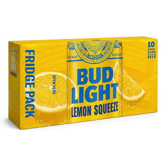 Bud Light Lemon Squeeze 10x440ml