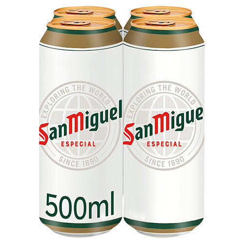 San Miguel 4x500ml