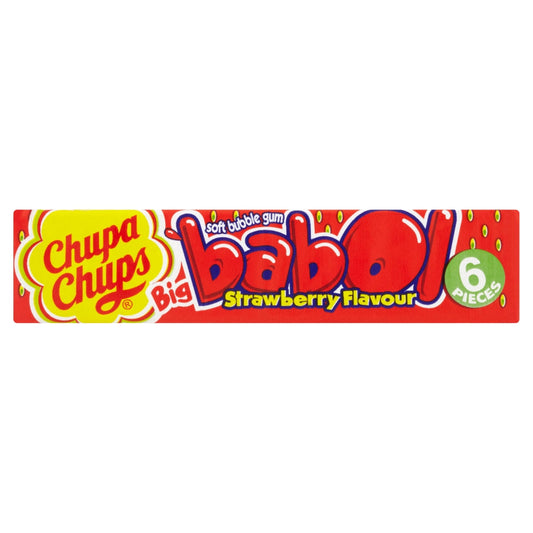 Chupa Chups Big Babol Strawberry 27.6g