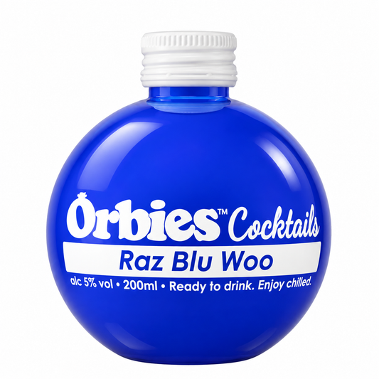 Orbies Cocktail Raz Blu Woo 200ml