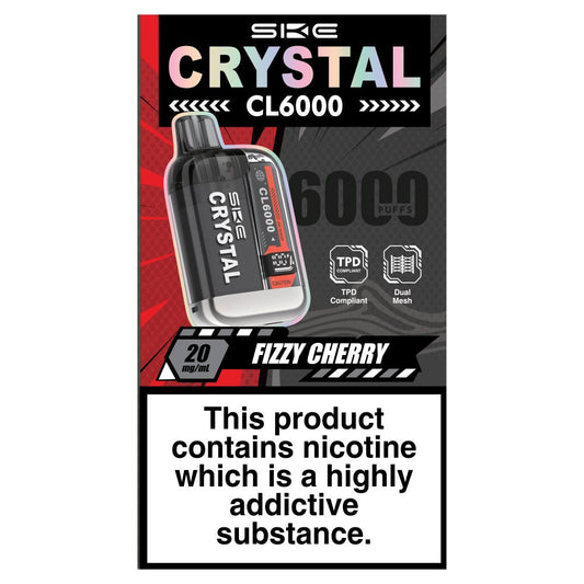 SKE Crystal CL6000 Fizzy Cherry