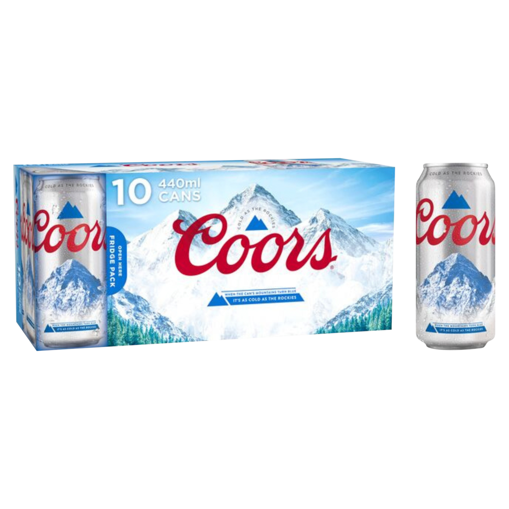 Coors Lager 10x440ml