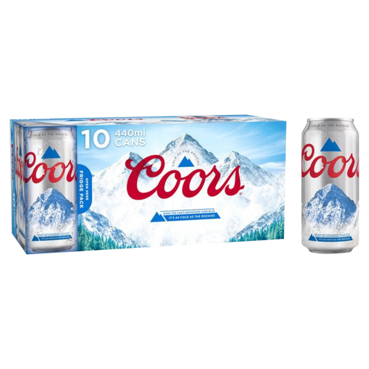 Coors Lager 10x440ml