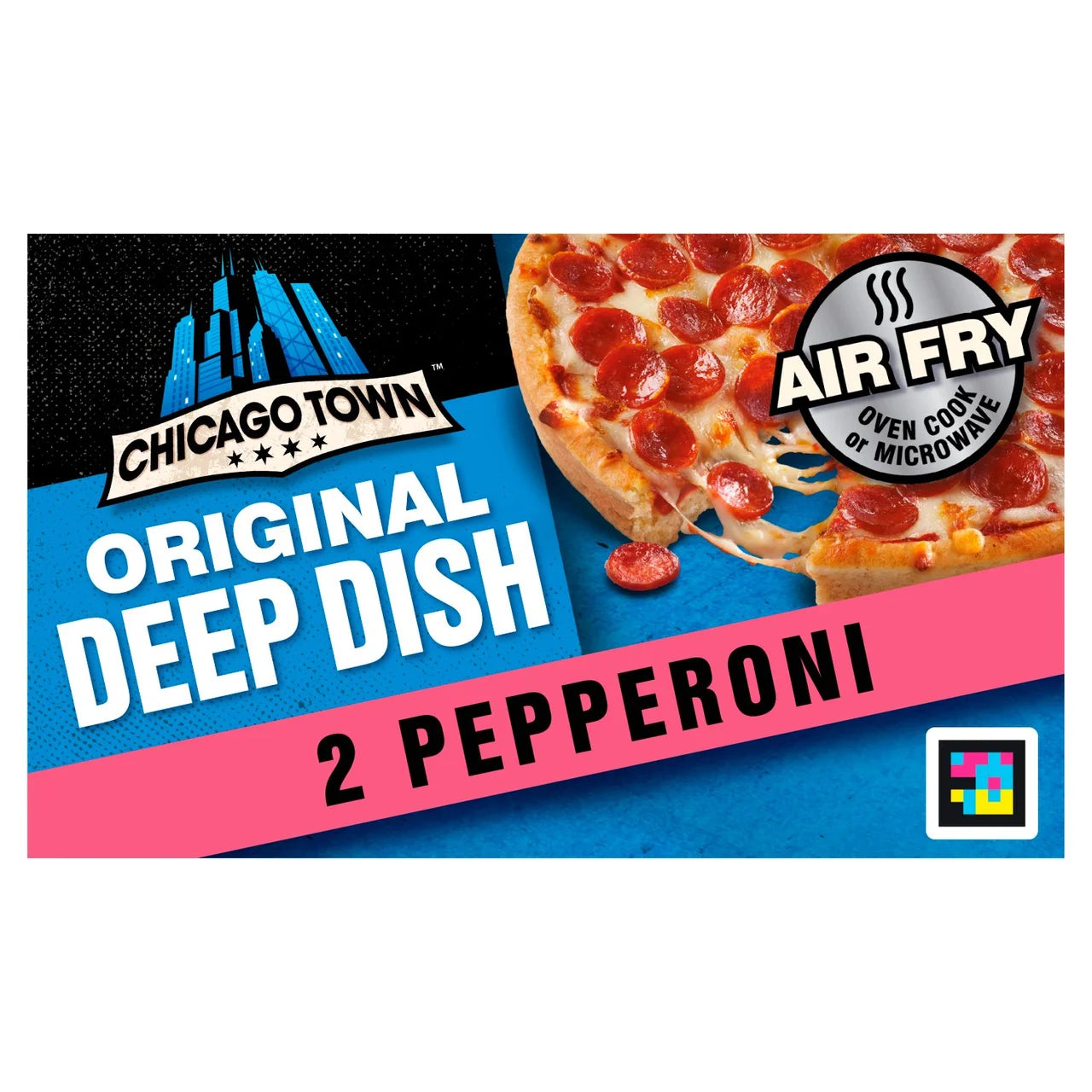 Chicago Town 2 Pepperoni Pizza 310g