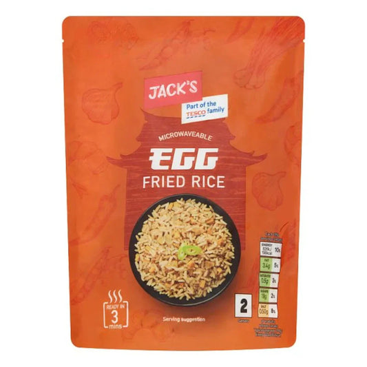 Jack's Microwaveable Egg Fried Rice 250g