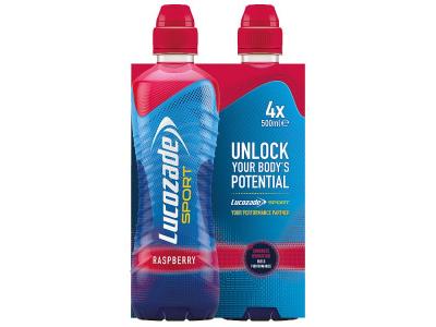 Lucozade Sport Raspberry 4x500ml