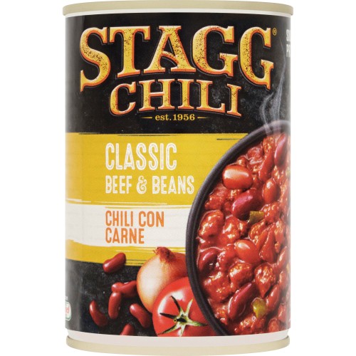 Stagg Chilli Classic Beef & Beans Chilli Con Carne 400g