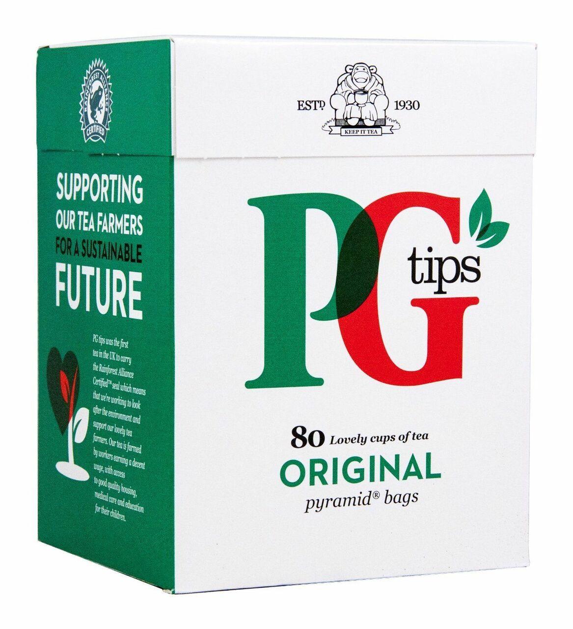 PG Tips 80 Tea Bags