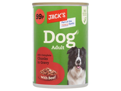 Jack's Dog Gravy with Beef 415g