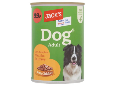 Jack's Dog Gravy with Chicken 415g